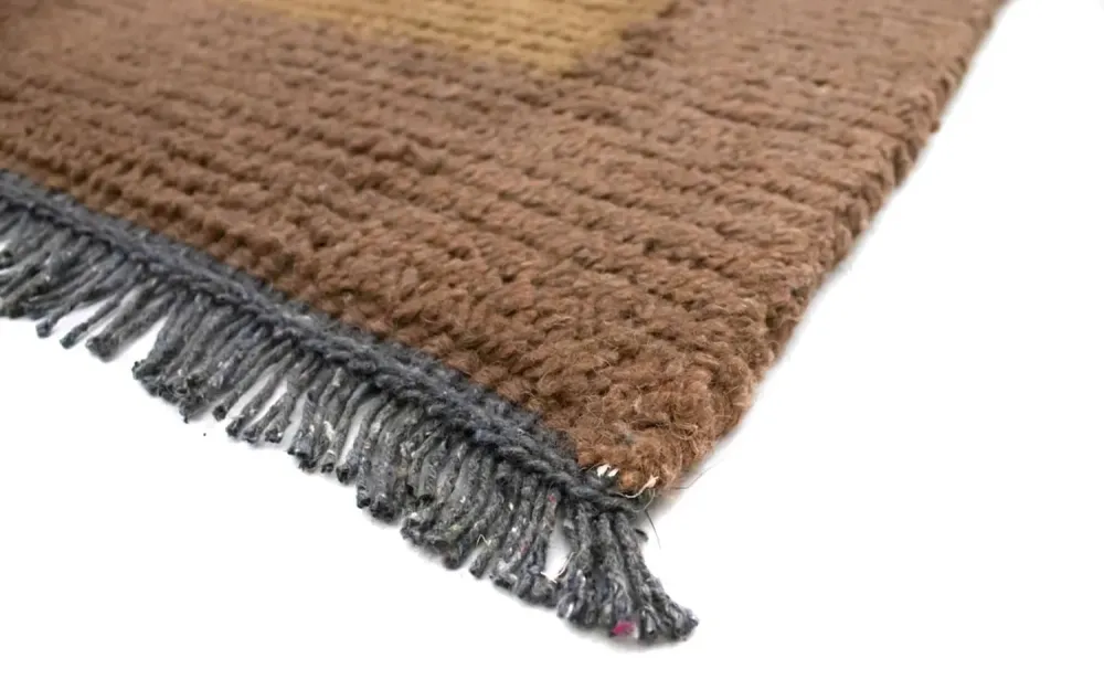 Nepal teppe - 140 x 70 cm - brun