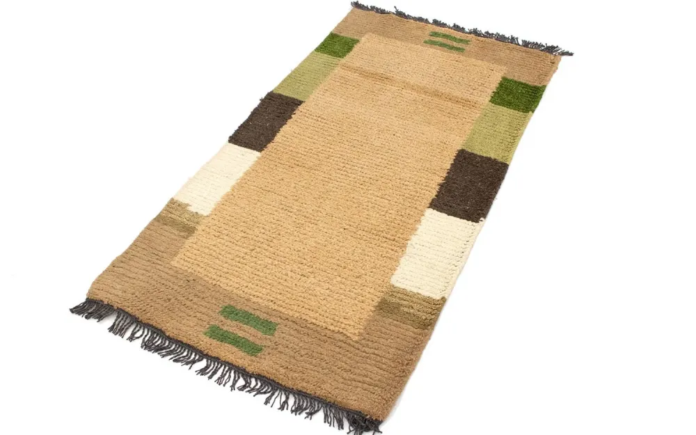 Nepal teppe - 140 x 70 cm - brun