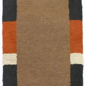Nepal teppe - 140 x 70 cm - brun