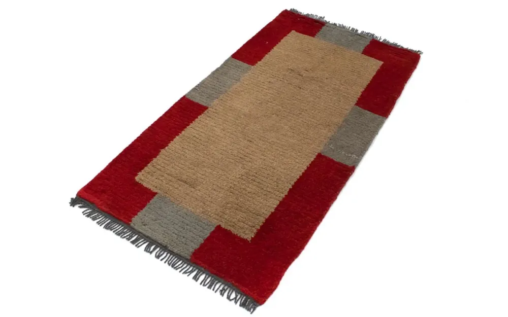 Nepal teppe - 140 x 70 cm - brun