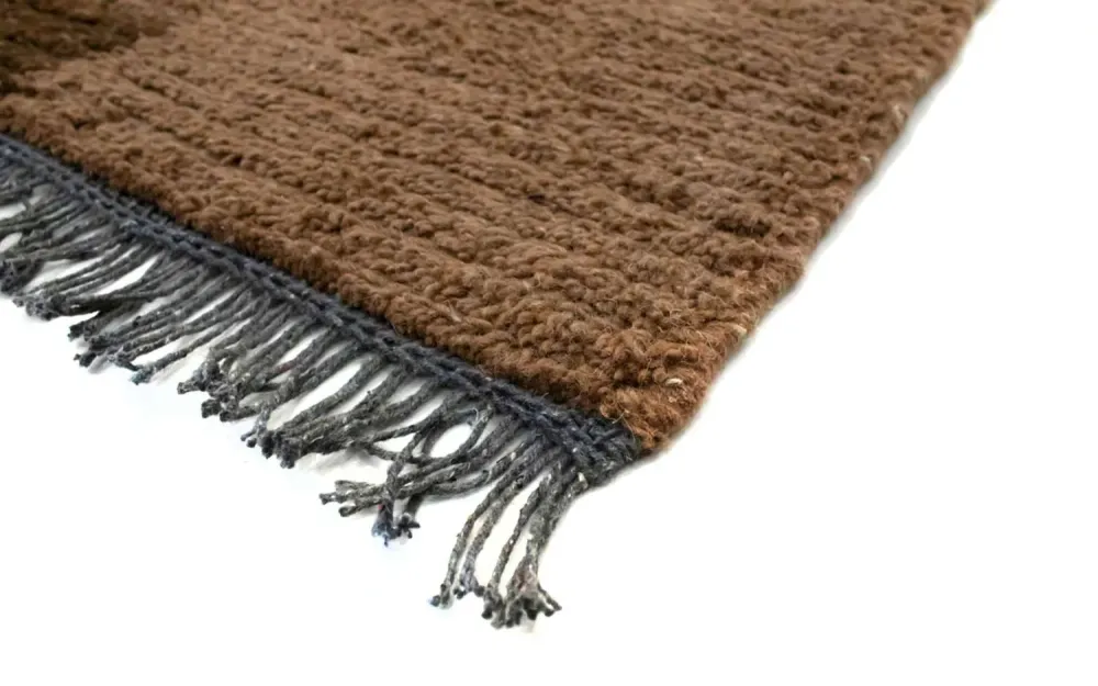 Nepal teppe - 140 x 70 cm - brun