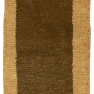 Nepal teppe - 140 x 70 cm - brun