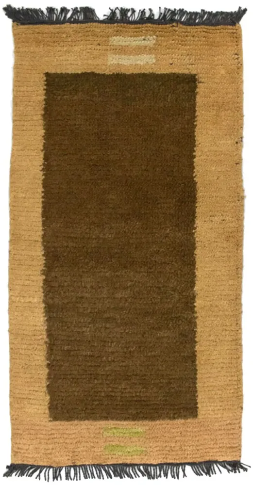 Nepal teppe - 140 x 70 cm - brun