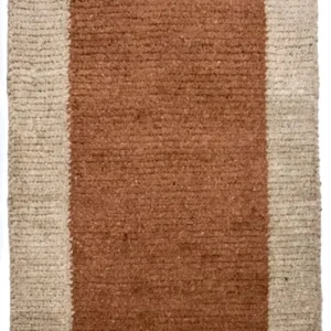 Nepal teppe - 140 x 70 cm - brun