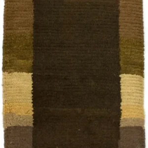 Nepal teppe - 140 x 70 cm - brun