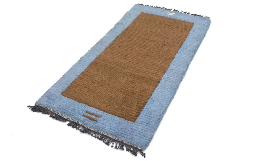 Nepal teppe - 140 x 70 cm - brun