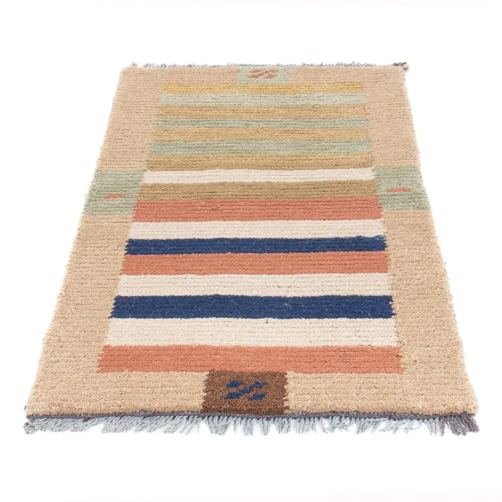 Nepal teppe - 140 x 70 cm - flerfarget