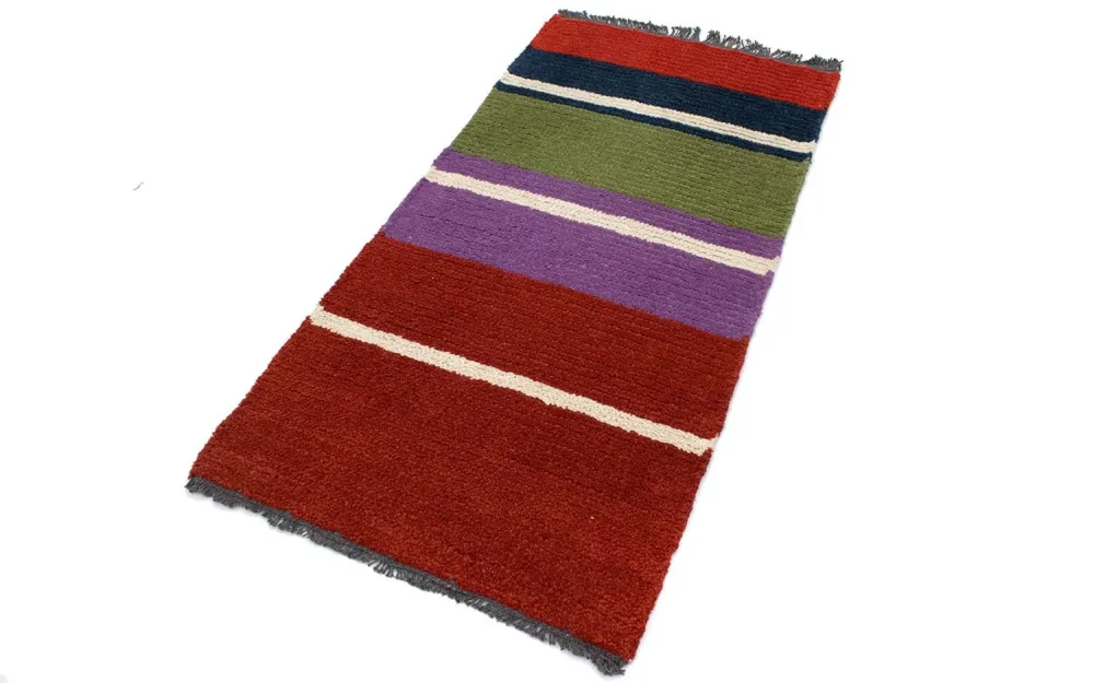 Nepal teppe - 140 x 70 cm - flerfarget