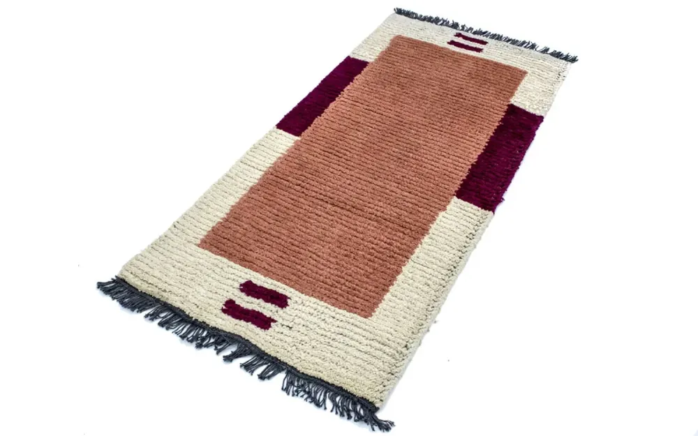 Nepal teppe - 140 x 70 cm - flerfarget