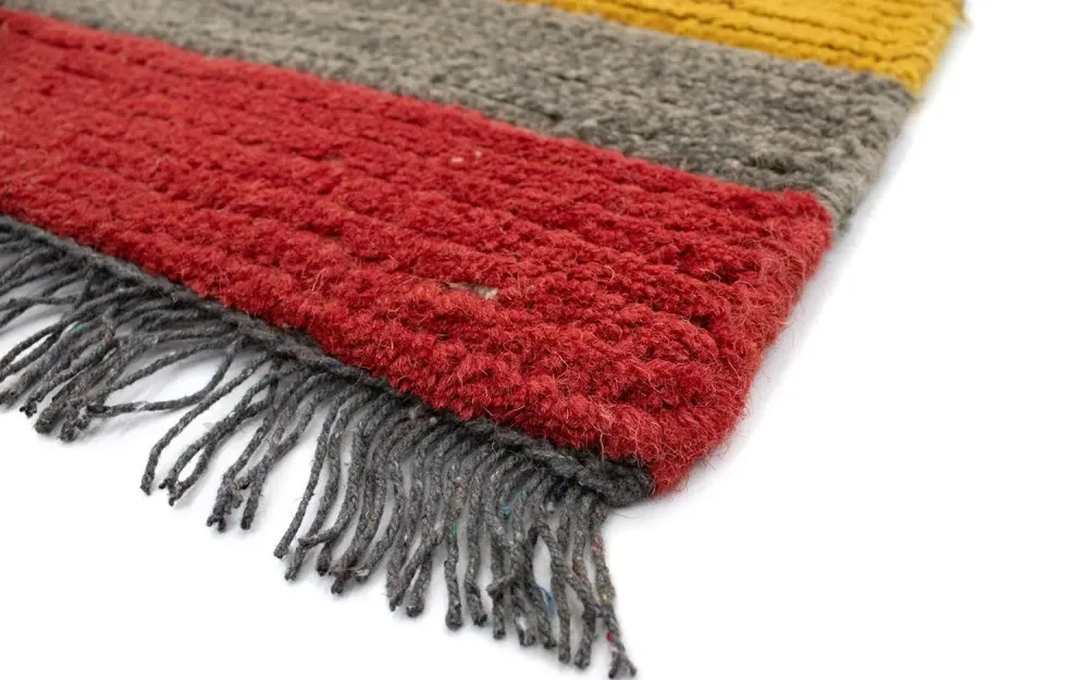 Nepal teppe - 140 x 70 cm - flerfarget