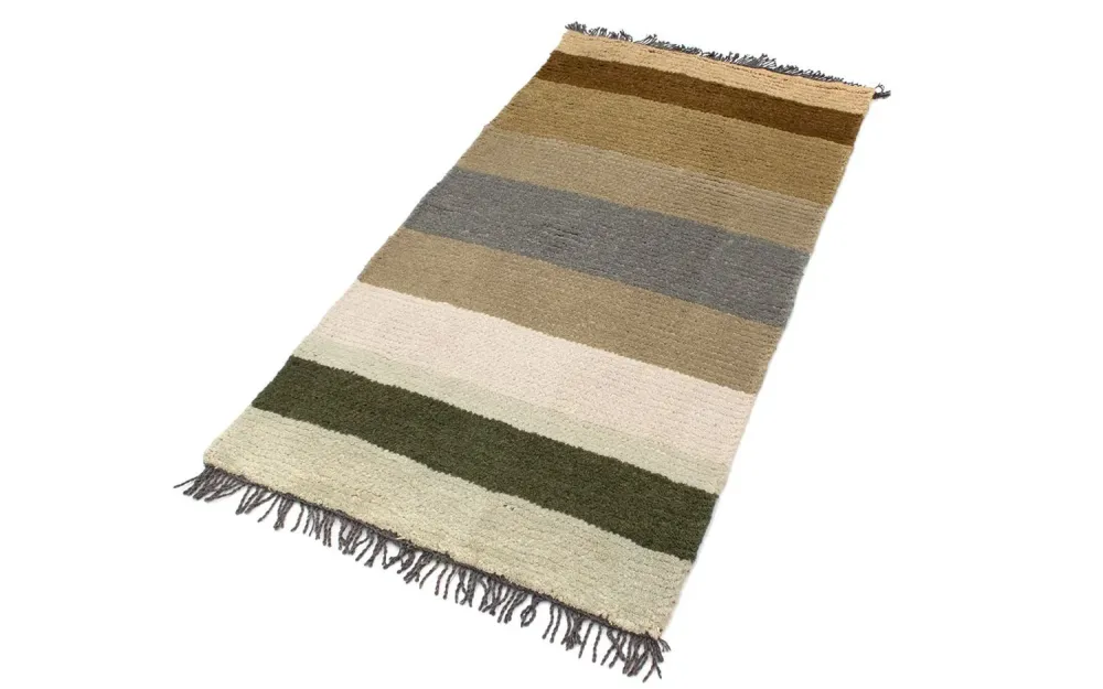 Nepal teppe - 140 x 70 cm - flerfarget