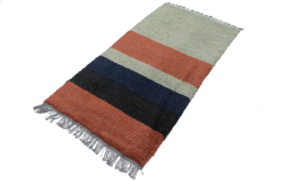 Nepal teppe - 140 x 70 cm - flerfarget