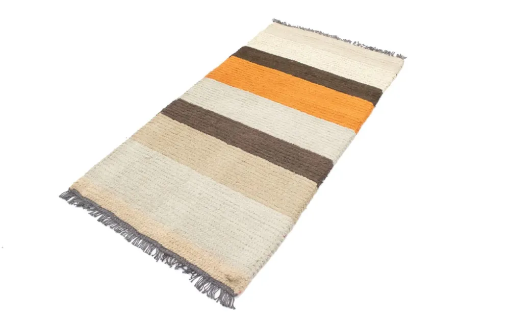 Nepal teppe - 140 x 70 cm - flerfarget