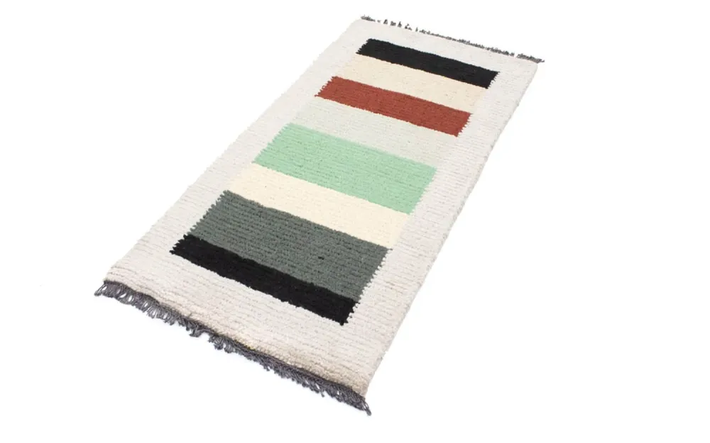 Nepal teppe - 140 x 70 cm - flerfarget