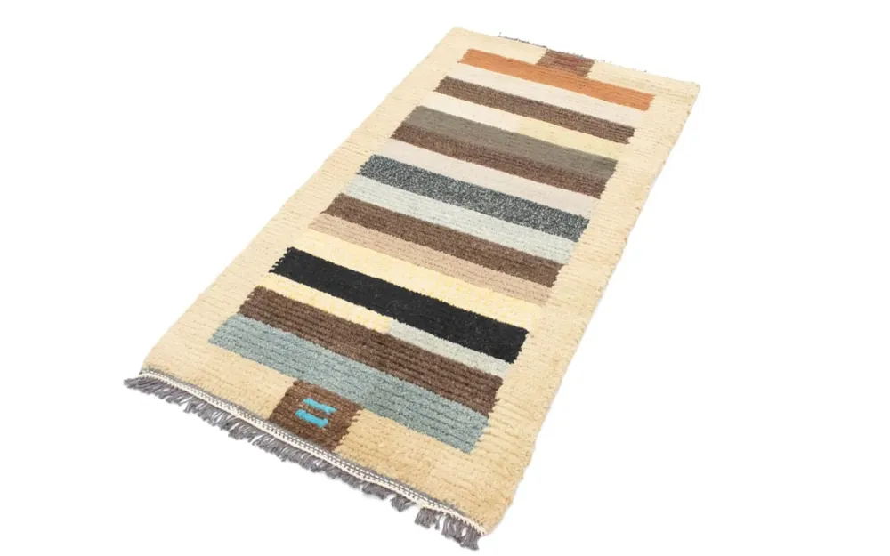 Nepal teppe - 140 x 70 cm - flerfarget