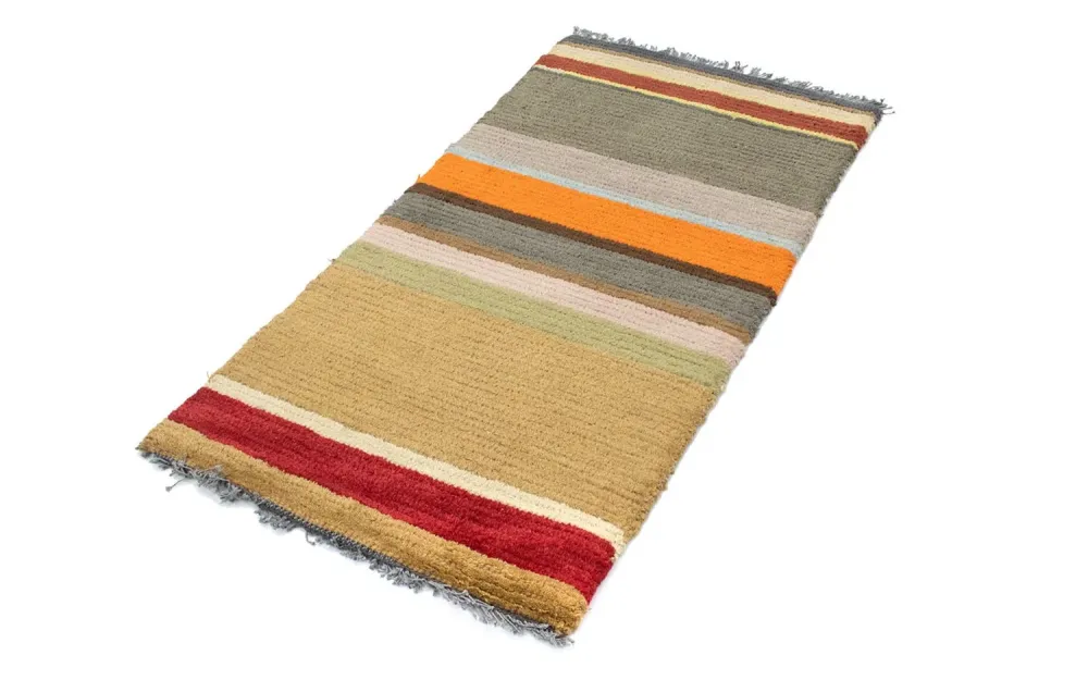 Nepal teppe - 140 x 70 cm - flerfarget