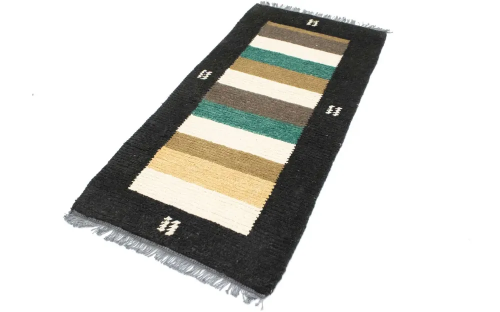 Nepal teppe - 140 x 70 cm - flerfarget