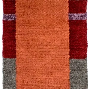 Nepal teppe - 140 x 70 cm - flerfarget