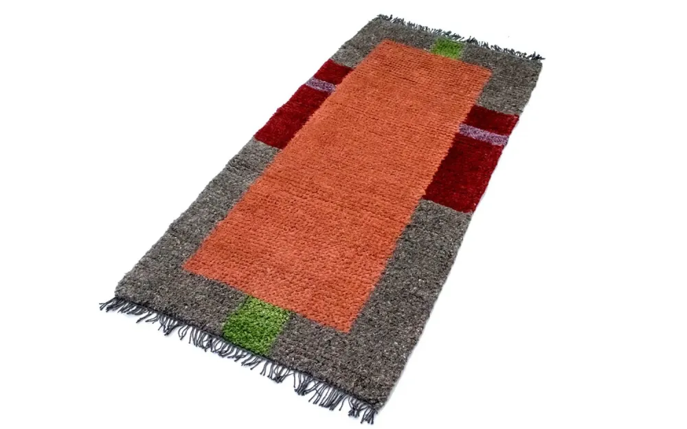 Nepal teppe - 140 x 70 cm - flerfarget