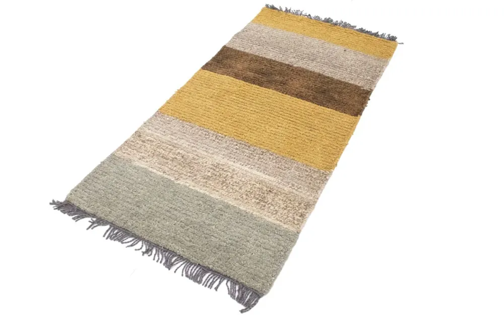 Nepal teppe - 140 x 70 cm - flerfarget