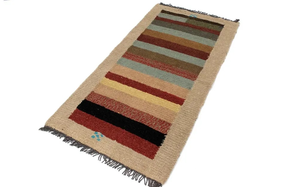 Nepal teppe - 140 x 70 cm - flerfarget