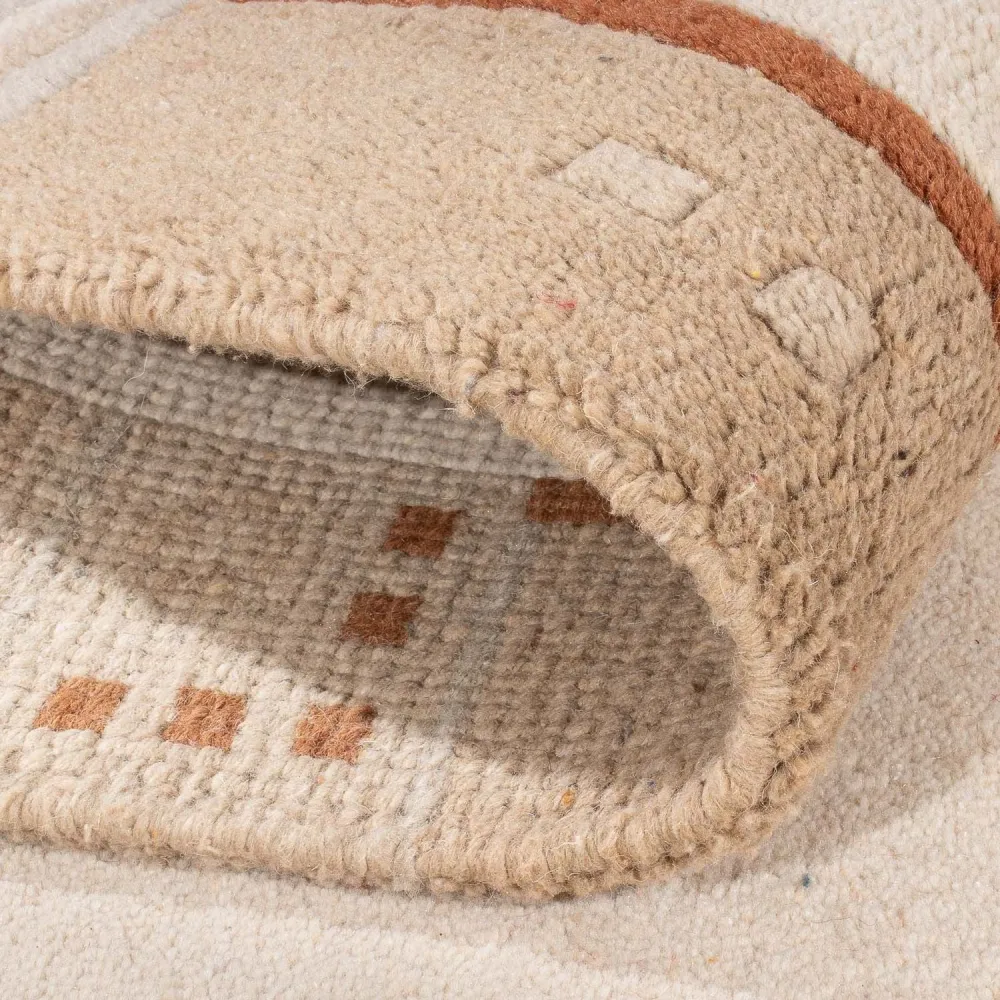 Nepal teppe - 150 x 80 cm - beige