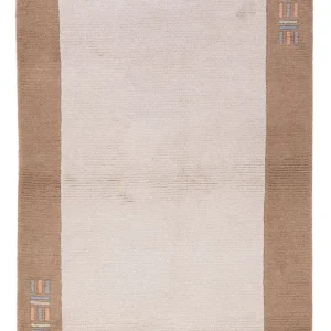 Nepal teppe - 160 x 90 cm - krem