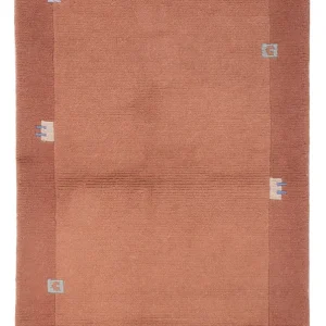 Nepal teppe - 160 x 90 cm - terrakotta