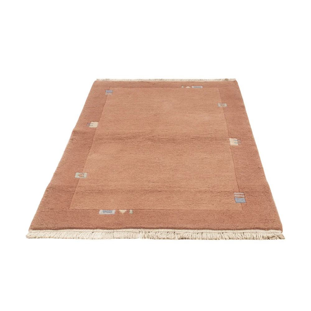 Nepal teppe - 160 x 90 cm - terrakotta