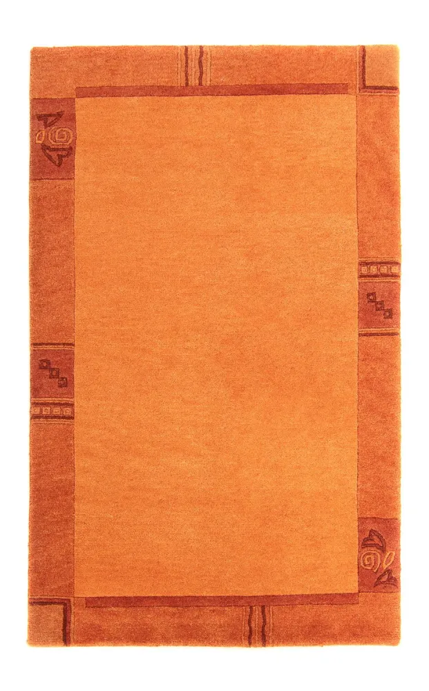 Nepal teppe - 180 x 117 cm - oransje