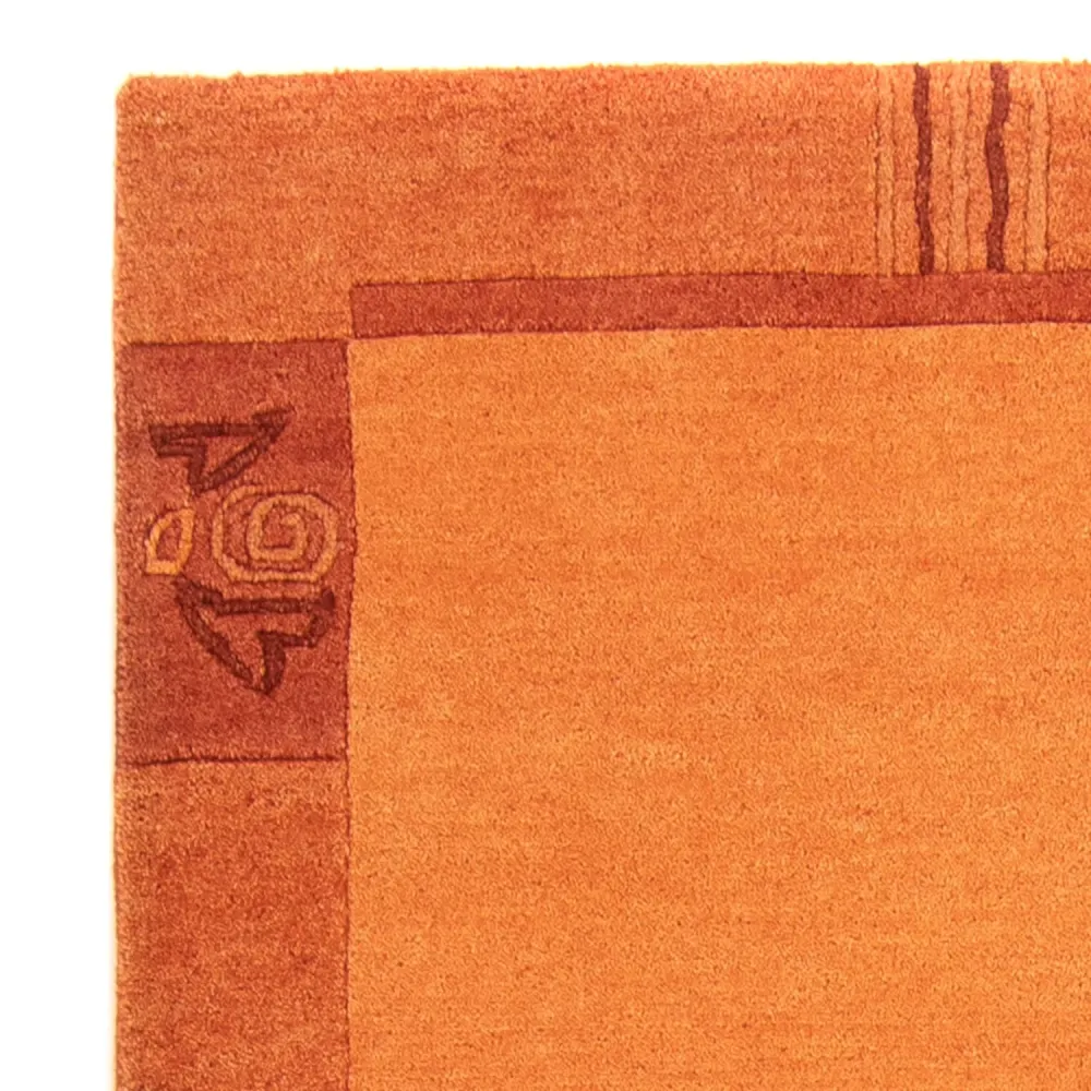 Nepal teppe - 180 x 117 cm - oransje