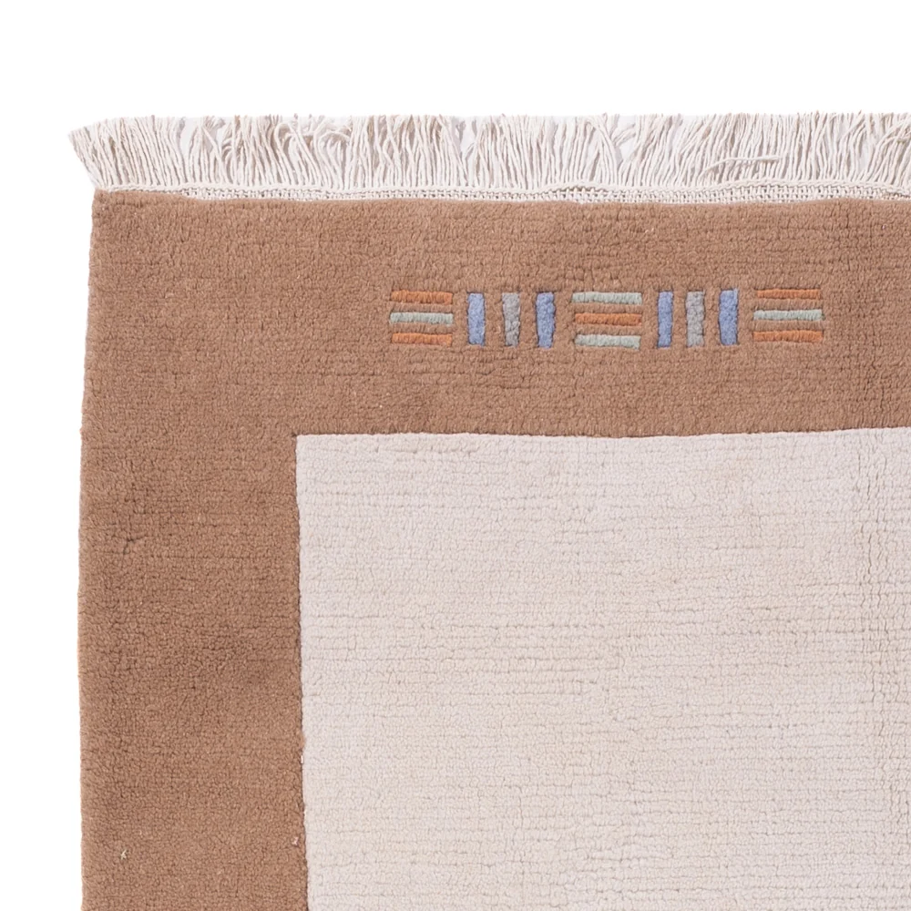 Nepal teppe - 180 x 120 cm - krem