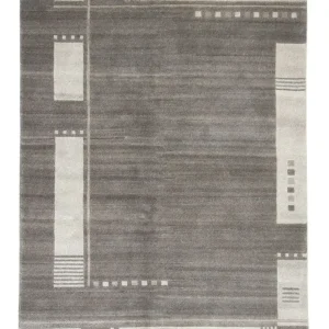Nepal teppe - 200 x 140 cm - grå