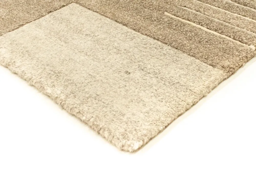 Nepal teppe - 200 x 140 cm - beige
