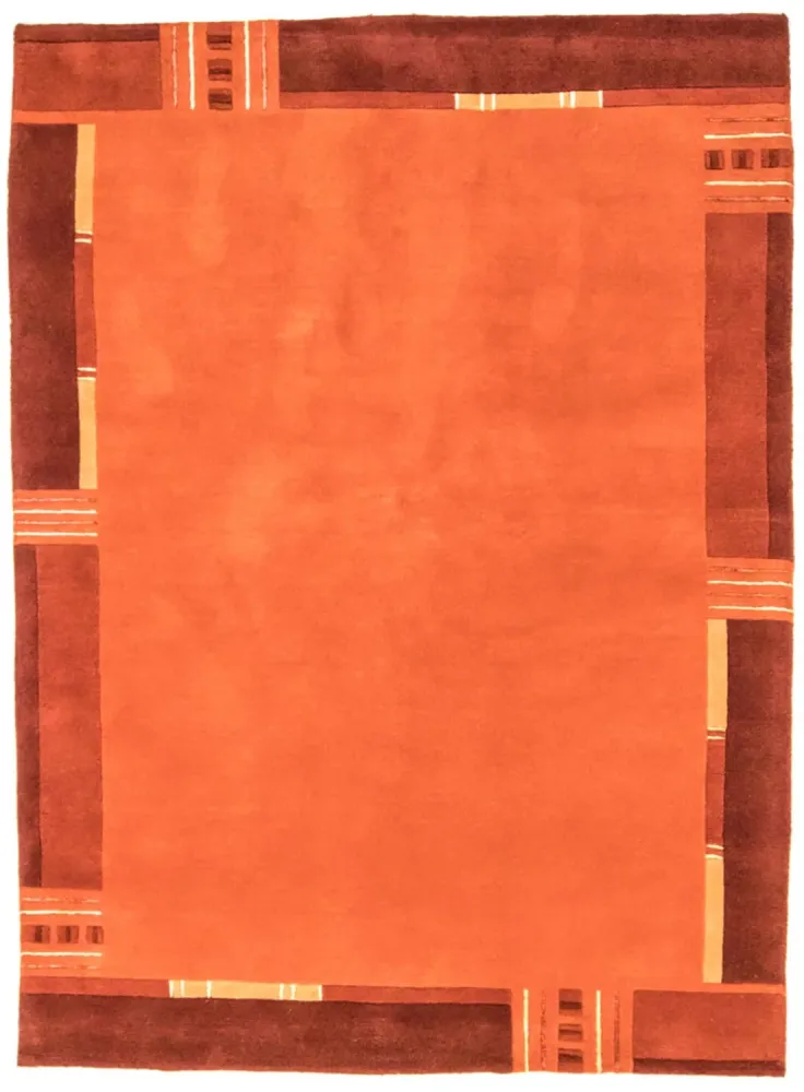 Nepal teppe - 239 x 173 cm - oransje