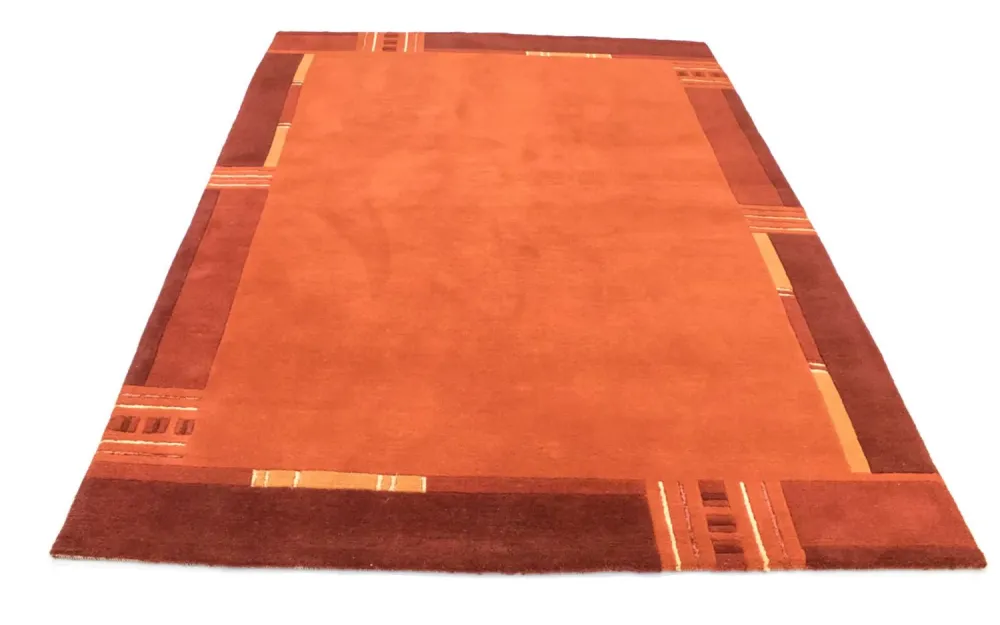 Nepal teppe - 239 x 173 cm - oransje
