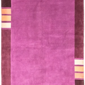 Nepal teppe - 241 x 172 cm - lilla