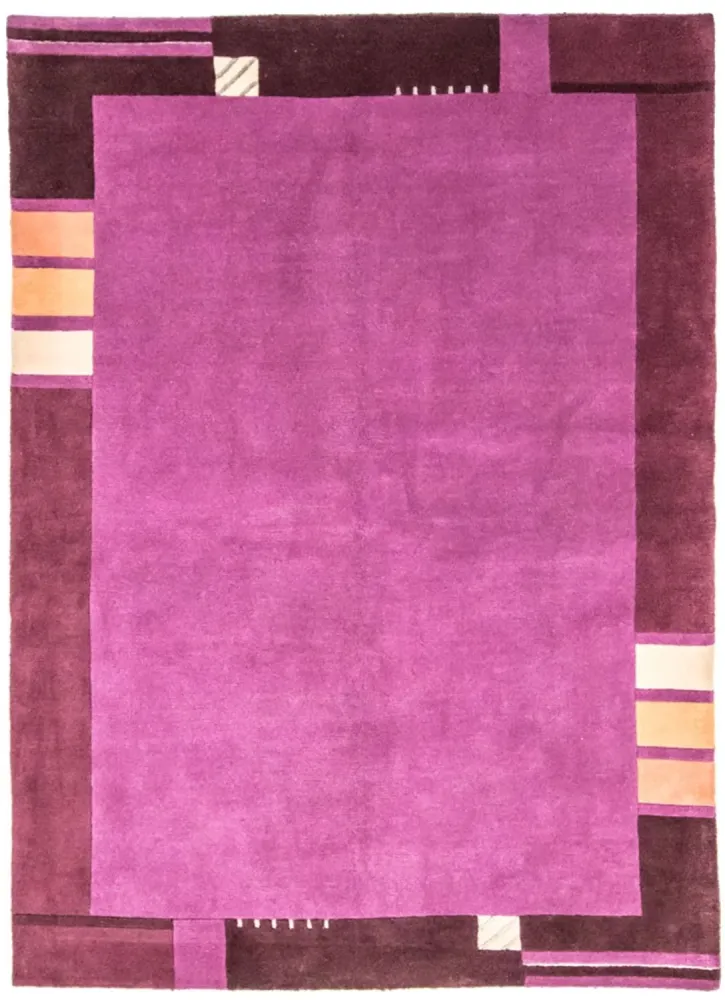 Nepal teppe - 241 x 172 cm - lilla