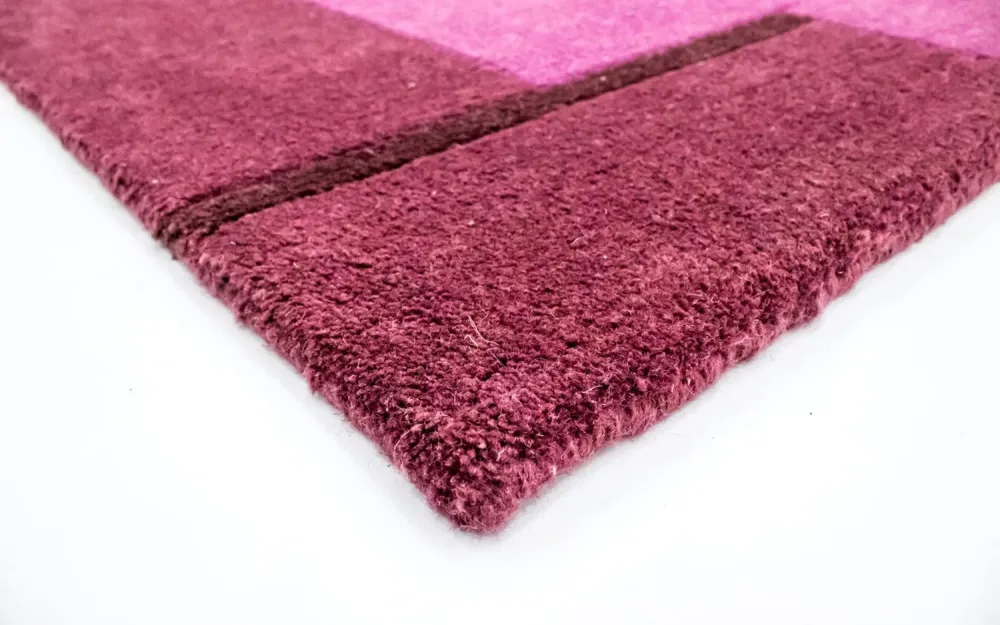 Nepal teppe - 241 x 172 cm - lilla