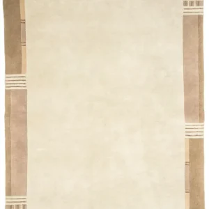 Nepal teppe - 241 x 175 cm - beige