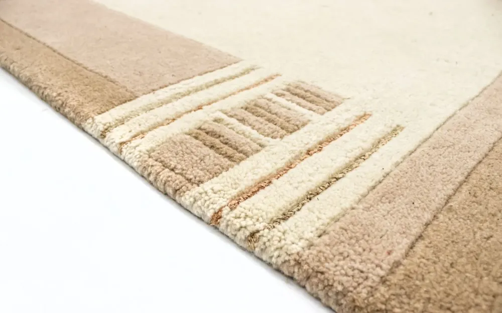 Nepal teppe - 241 x 175 cm - beige