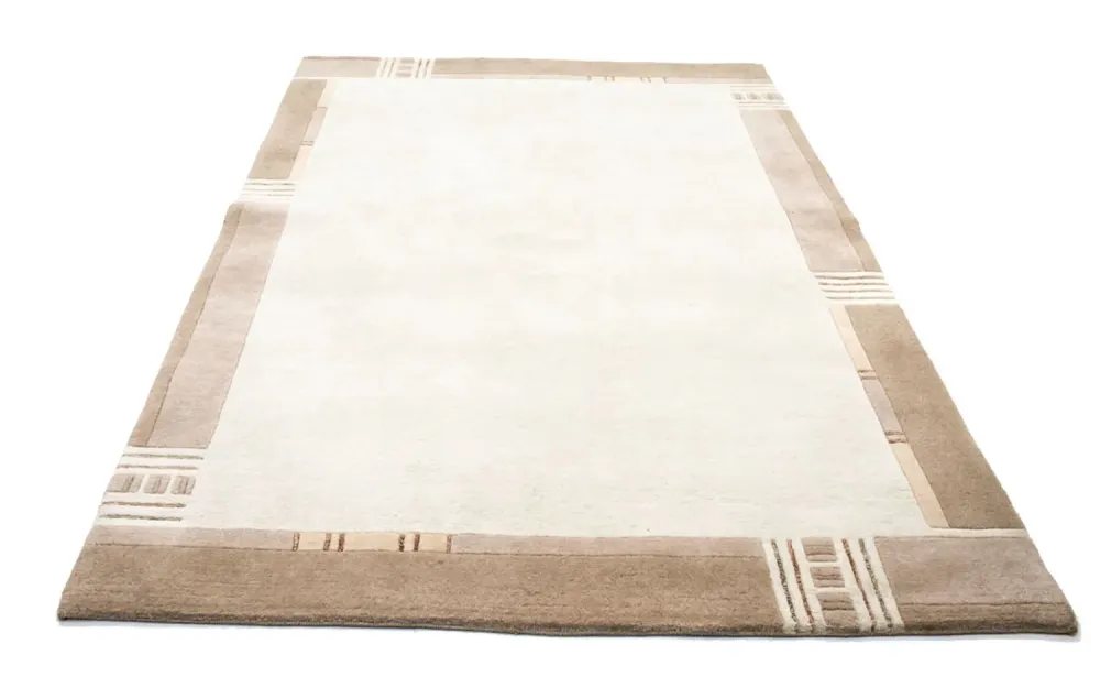Nepal teppe - 241 x 175 cm - beige