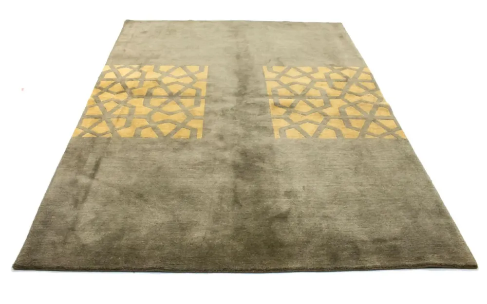 Nepal teppe - 244 x 180 cm - brun