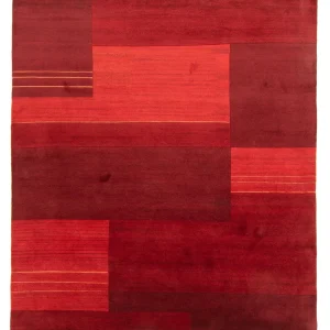 Nepal teppe - 282 x 249 cm - rød