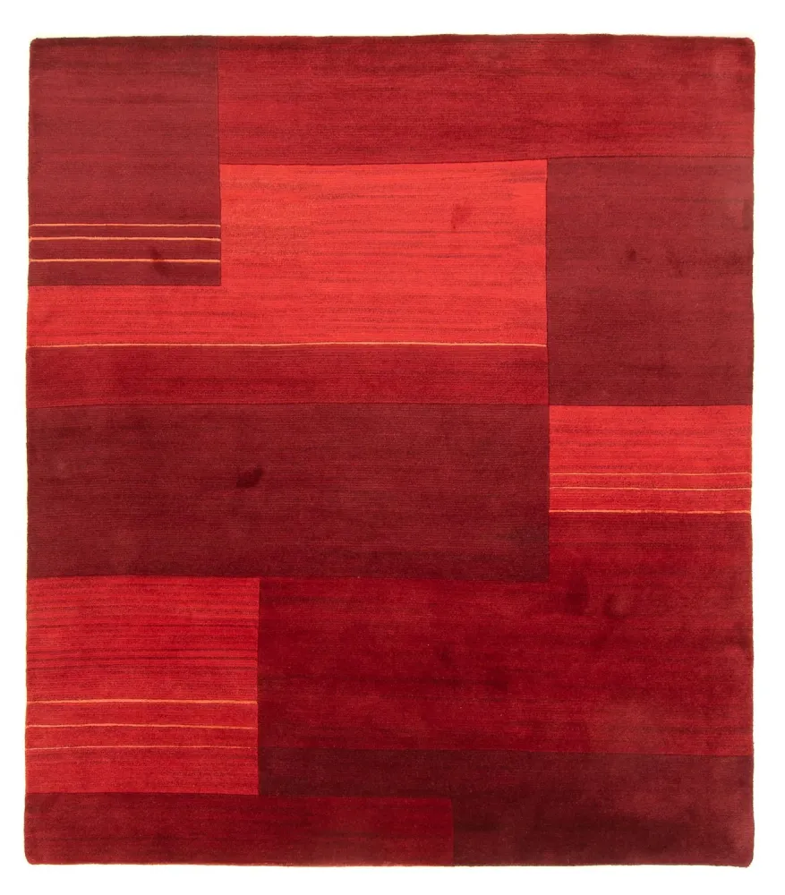Nepal teppe - 282 x 249 cm - rød
