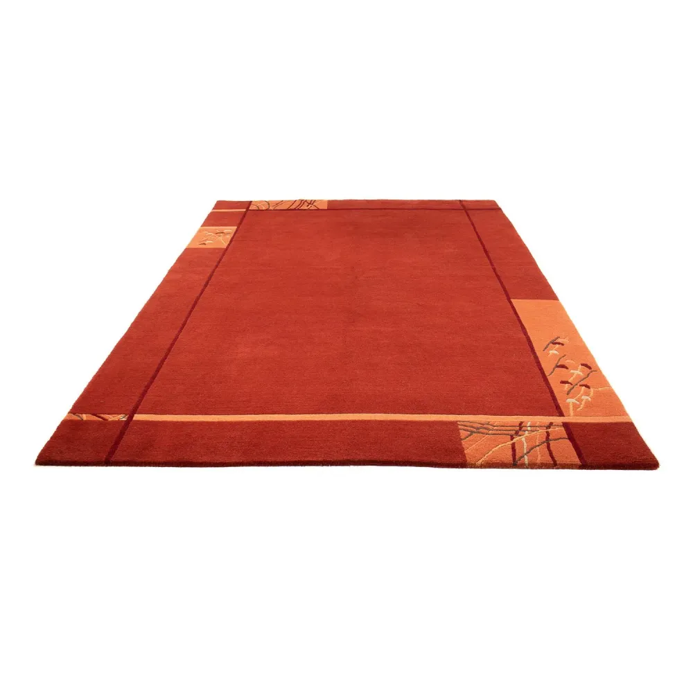 Nepal teppe - 293 x 205 cm - mørk rød
