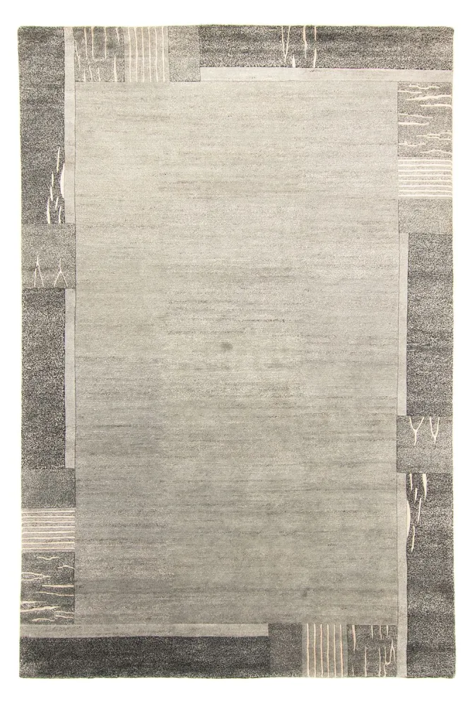 Nepal teppe - 300 x 200 cm - grå