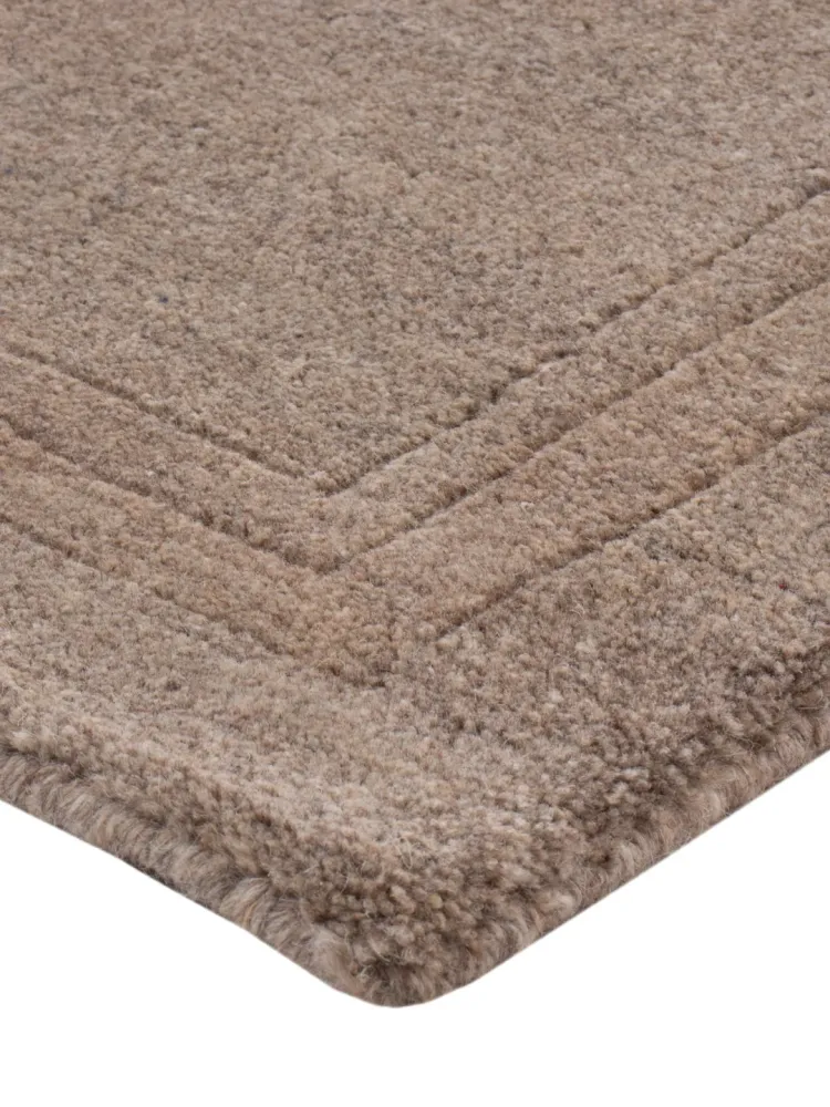 Nepal teppe - 90 x 60 cm - karamell