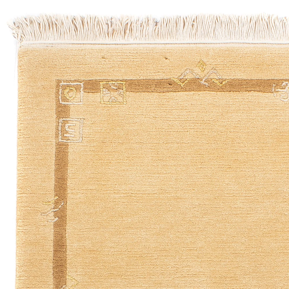 Nepal teppe - Royal - 141 x 72 cm - beige