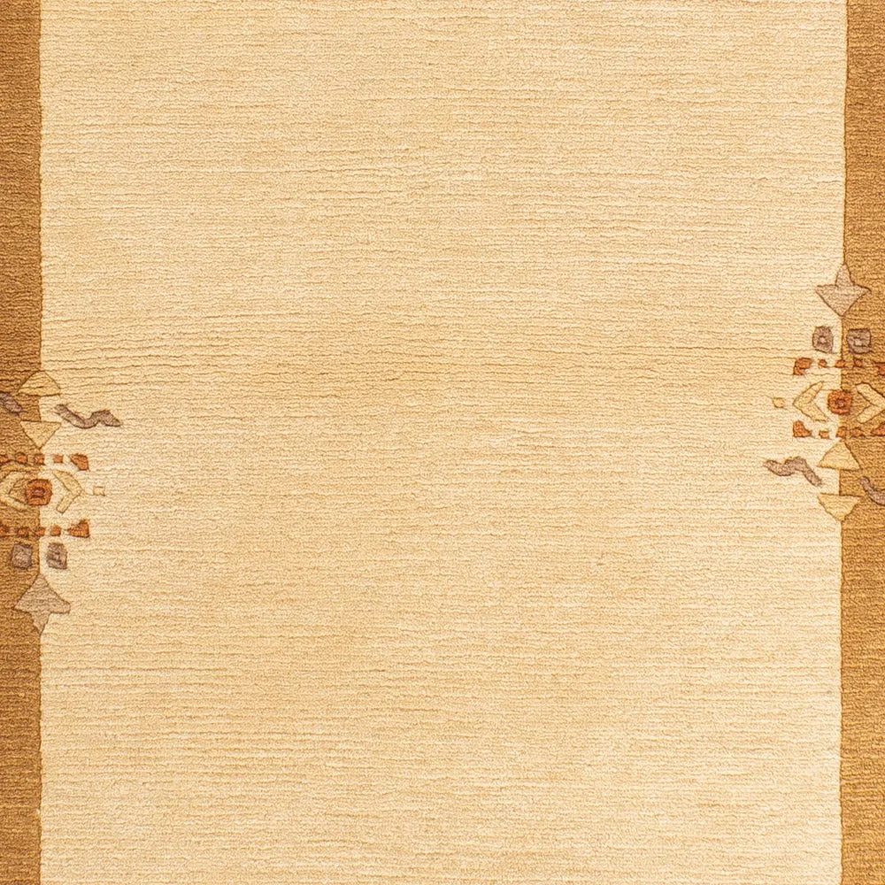 Nepal teppe - Royal - 141 x 72 cm - beige